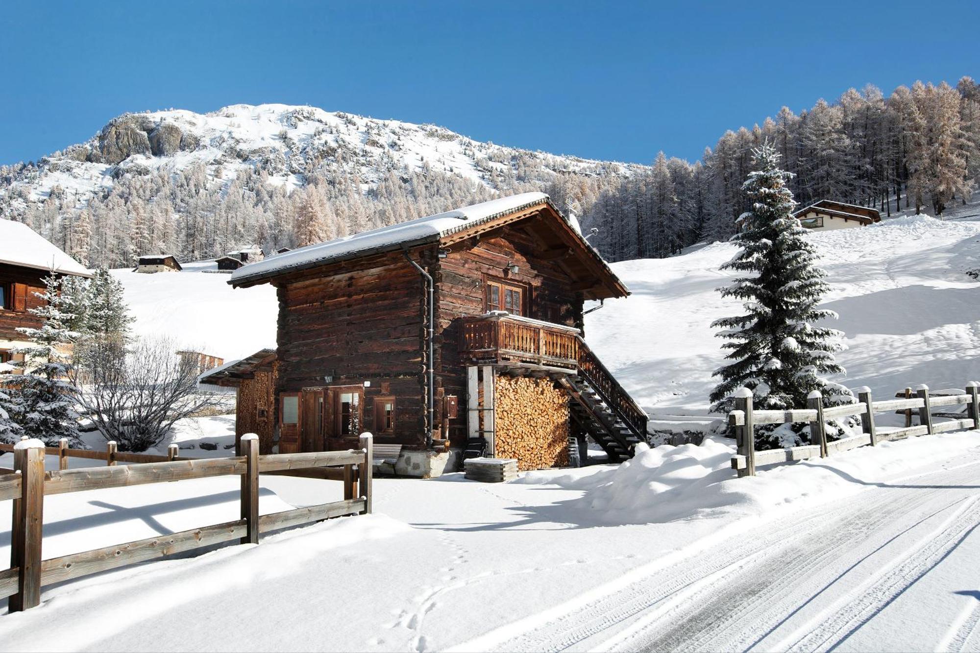 Ferienwohnung Al Bait Da Marangona Livigno Exterior foto