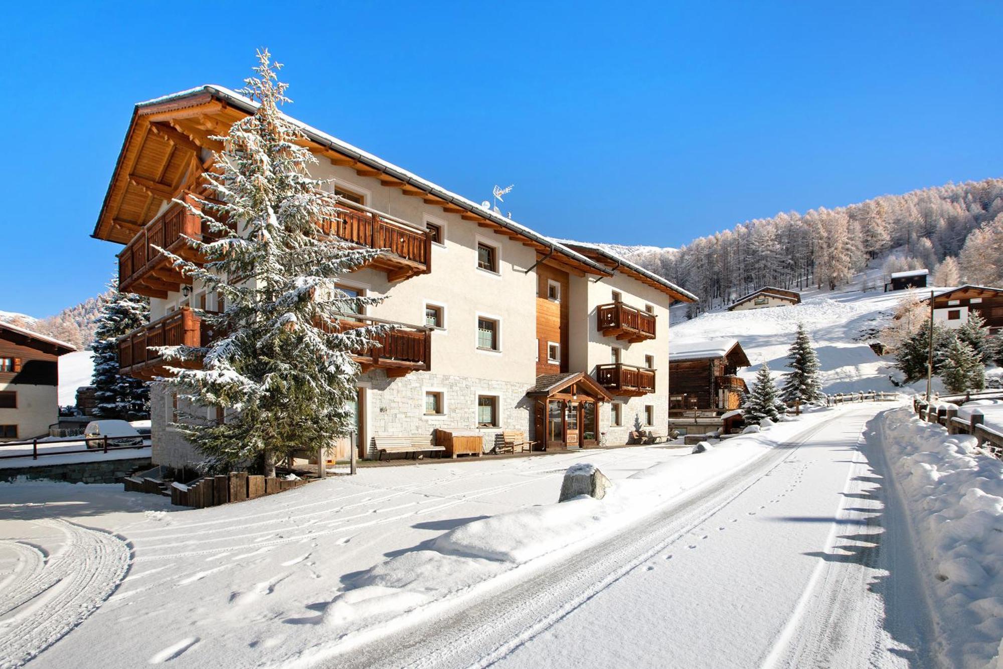 Ferienwohnung Al Bait Da Marangona Livigno Exterior foto