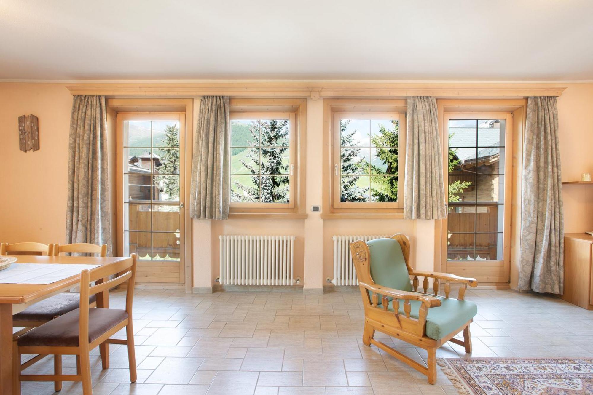 Ferienwohnung Al Bait Da Marangona Livigno Exterior foto